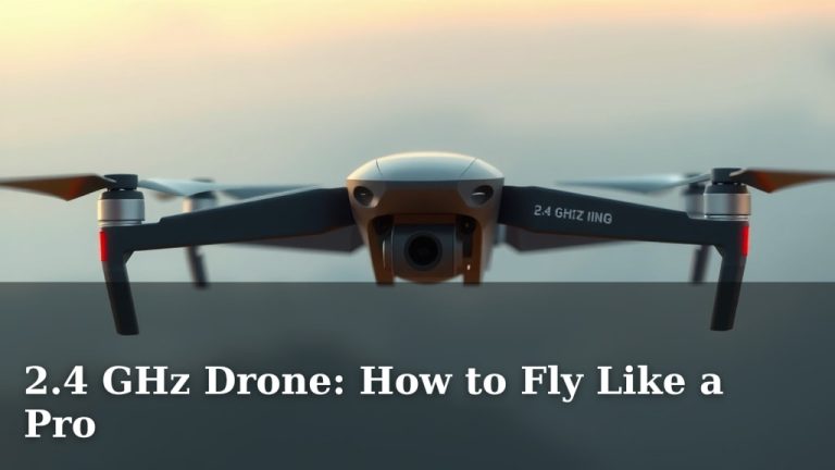 2.4 GHz Drone: How to Fly Like a Pro
