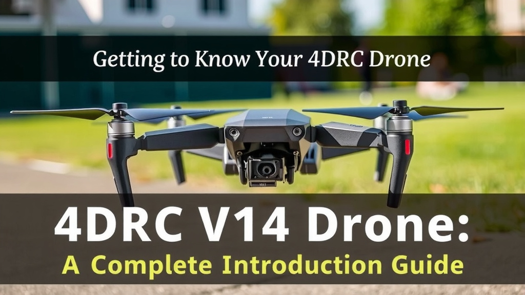 Getting to Know Your 4DRC V14 Drone