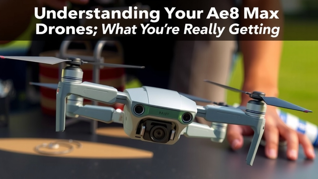 Understanding Your AE8 Pro Max Drone Investment