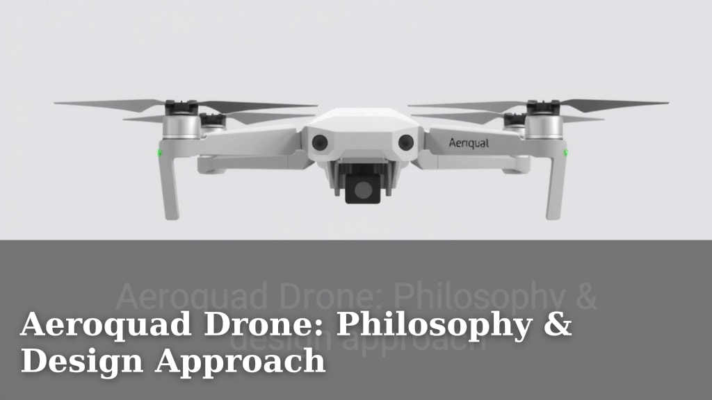 Aeroquad Drone: Philosophy & Design Approach