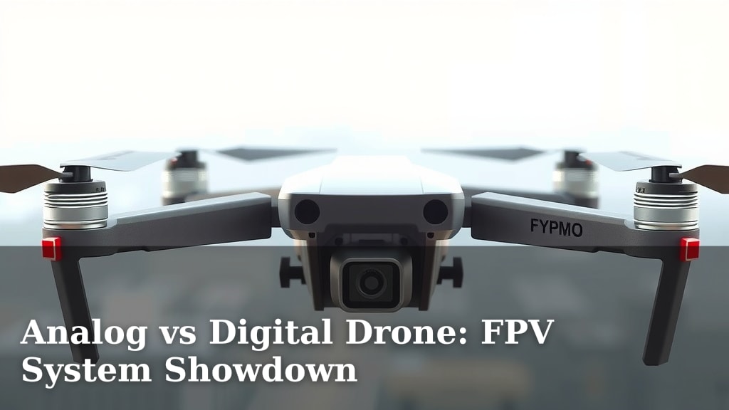 Analog vs Digital Drone: FPV System Showdown