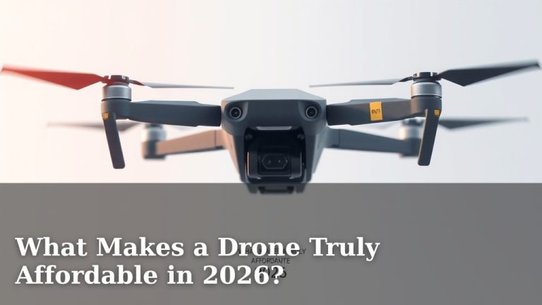 What Makes a Drone Truly Affordable in 2026?