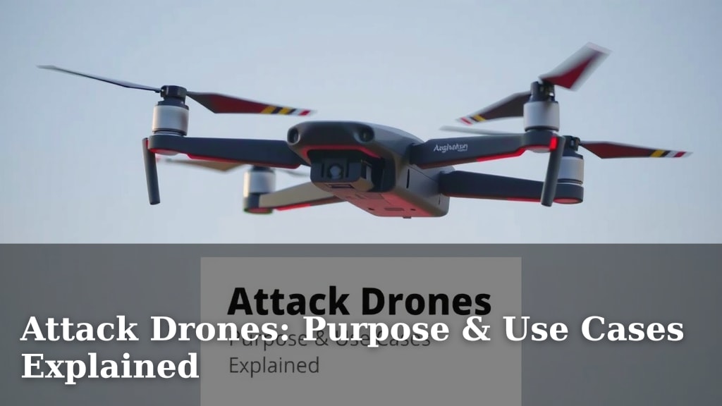 Attack Drones: Purpose & Use Cases Explained