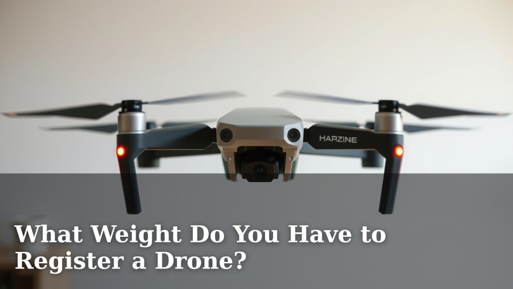 What Weight Do You Have to Register a Drone?